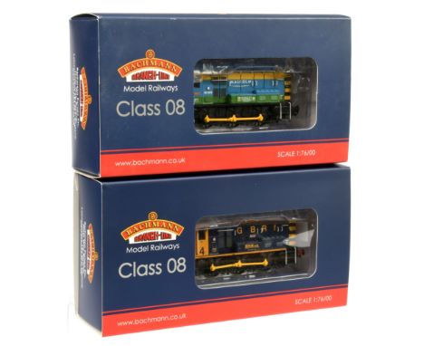 Bachmann 00 Gauge pair of class 08 Diesel Shunters consisting of 32-119K GBRF EUROPORTE/HN Rail No.4 (Produced for Bachmann C