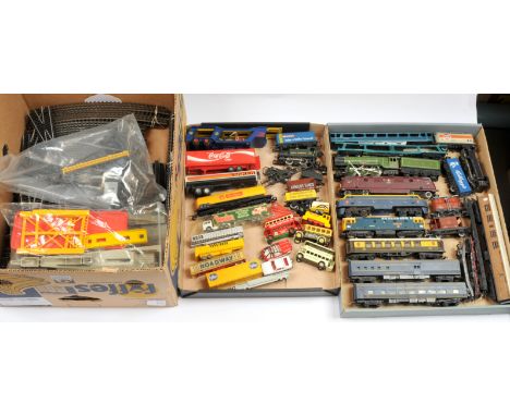 Tri-ang, Lima &amp; others Loco's &amp; Rolling Stock + Accessories. To include Tri-ang Double Ended loco TR; Lima BR Blue Di