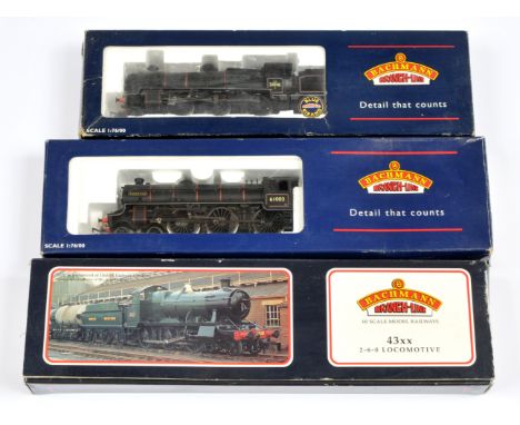 Bachmann Group of 3x British loco's. Comprising 32-151A BR Black N Class; 31-708 BR Black Class B1 - Gazelle; 31-826 BR Green