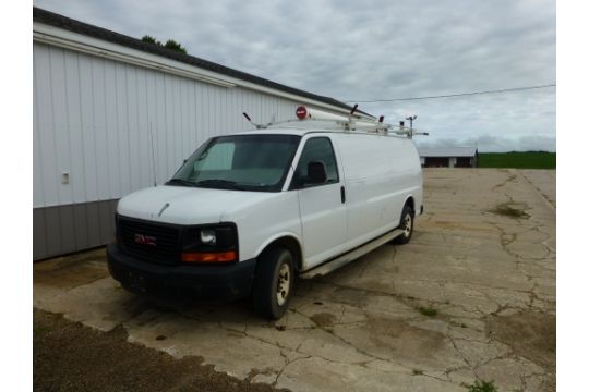 2008 Gmc Cargo Van With Shelf Drawer Units Automatic A C