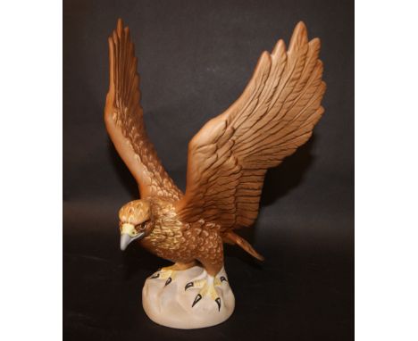 Beswick unglazed ceramic Golden Eagle