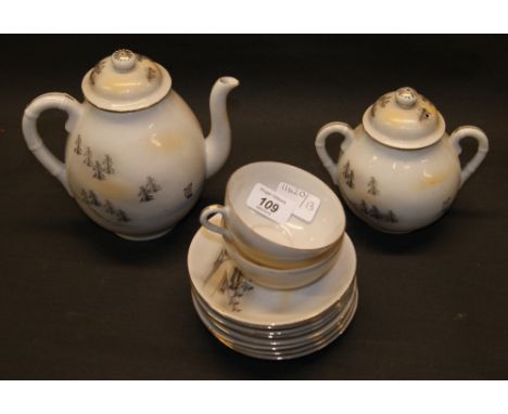 Oriental tea service 