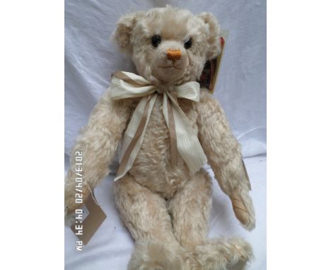 Limited edition Merrythought Alpha Farnell light brown bear