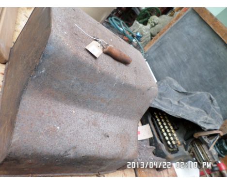 Very early Oliver typewriter and another with metal cover