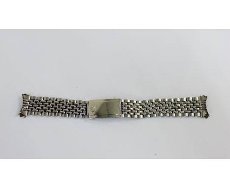 Vintage Omega stainless steel watch strap 