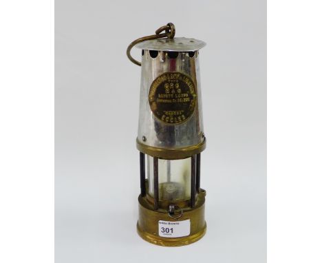 Eccles GR6 miners safety lamp