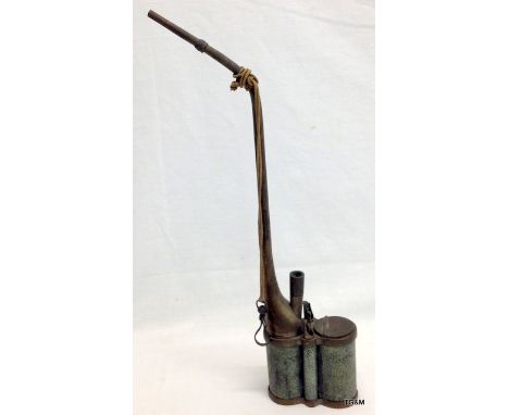 An Oriental opium pipe case in shagreen (early 20th Century)