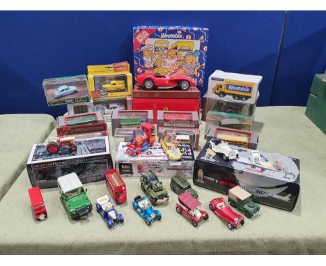 A collection of Corgi Original Omnibus, Vintage Glory of Steam, Matchbox Models of Yesteryear and other boxed and unboxed die