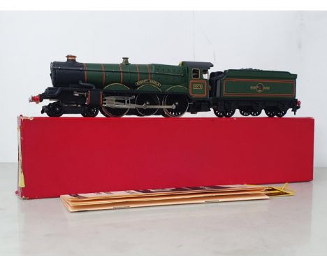 A boxed Hornby Dublo 2321 Export 'Cardiff Castle' Locomotive, unused. Model in mint condition, shows no signs of use to wheel