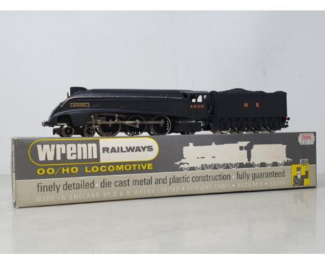 A boxed Wrenn 2213/A A4 Locomotive 'Gannet' in NE black livery, with instructions, box E, model NM 