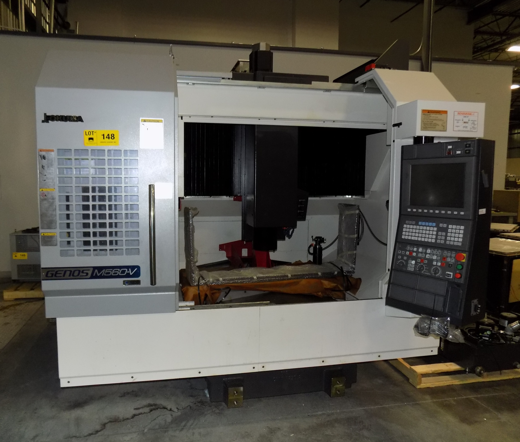 OKUMA (03/2018) GENOS M560-V CNC VERTICAL MILLING MACHINE WITH OKUMA ...