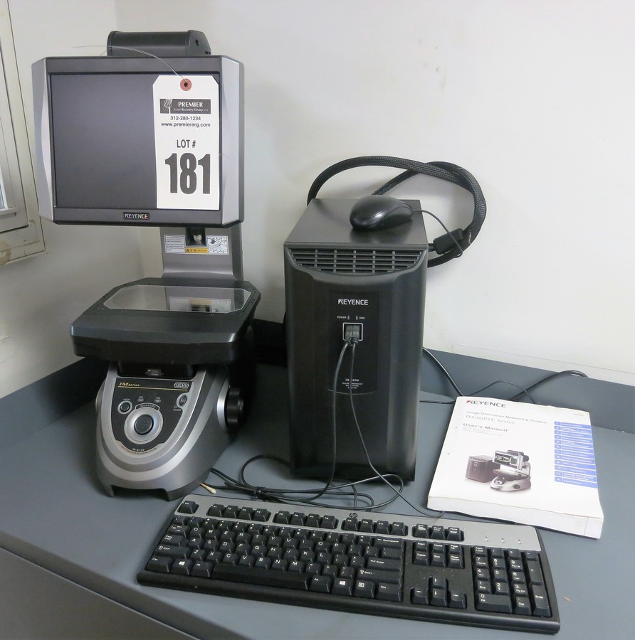 Keyence IM6120 Image Dimension Measurement System, New 2014 (Non