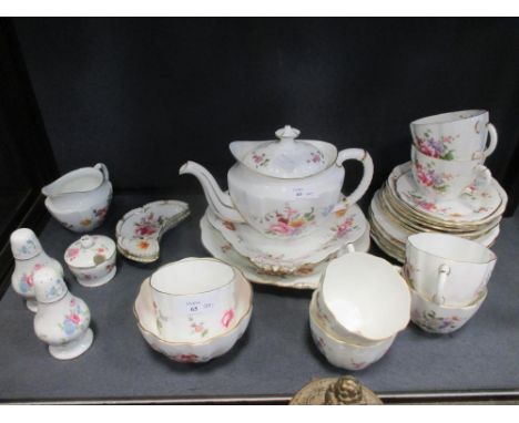 A Royal Crown Derby posies pattern tea service  