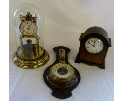 Anniversary clock, mantle clock & barometer