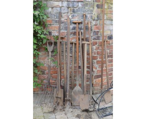 Quantity of gardening tools