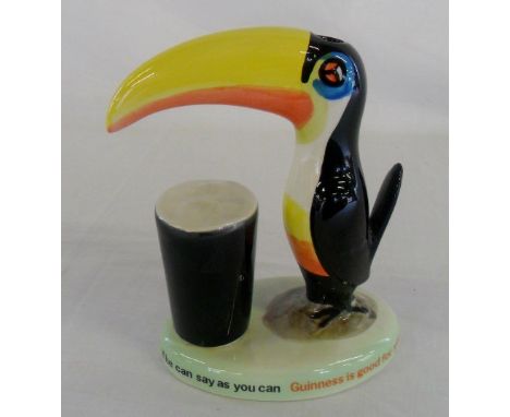Carlton ware Toucan lamp base (no fittings) H 21 cm