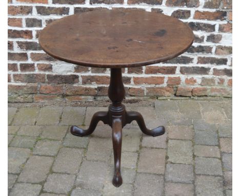 Georgian tilt top tripod table