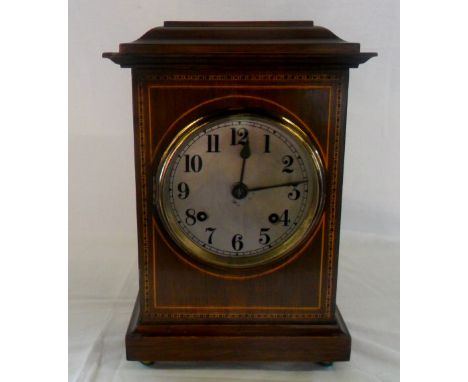 Edwardian mantle clock H 33 cm