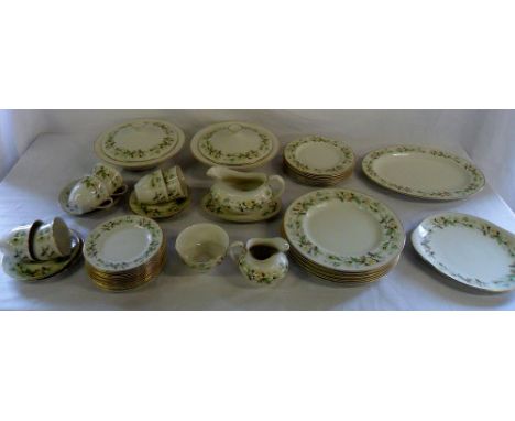 Royal Doulton 'Clairmont' pt dinner/tea service approx 46 pieces