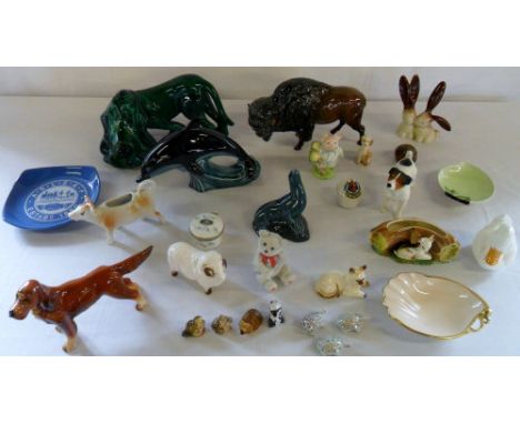 Various ceramics inc Poole, Aynsley & Carlton ware