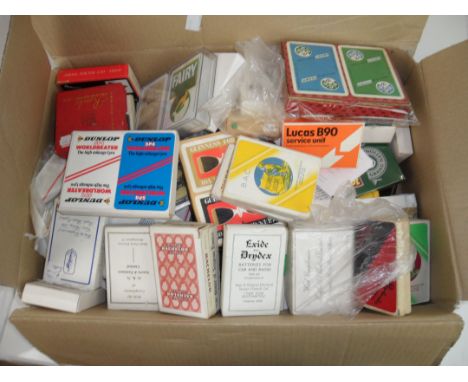 Breweriana - collection of playing cards, includes some non brewery related