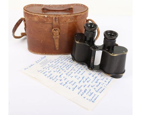 Pair of British Officers Binoculars Sait to Have Been Used by Lieutenant General Sir Frederick Browning, Commander of the Air