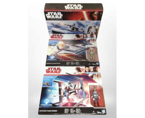 Three Hasbro Disney Star Wars box sets 