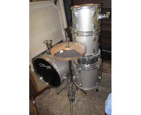 Modern Stagg drum kit.