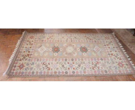 Turkish Milas carpet 2.11 x 1.22 Arighi Bianchi Condition report: see terms and conditions