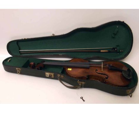 Violin by Malcolm Stuart Corrie, 1913 with bow Condition report: see terms and conditions