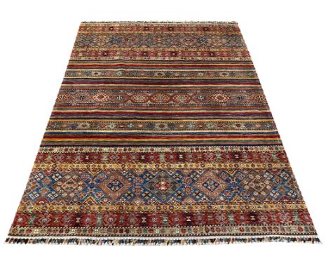 CONTEMPORARY PERSIAN TRIBAL CARPET, 230cm x 175cm. 