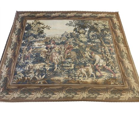 FINE VERDURE DESIGN TAPESTRY, 236cm x 197cm. 