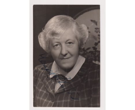 Entertainment, Margaret Rutherford (1892-1972), English Character Actresses from Stage, Television & Film, a postcard size b/