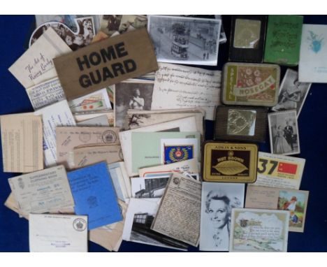 Ephemera, a selection of approx. 150 items to include 2 packs of White Pass and Yukon Route playing cards (1 red and 1 green)