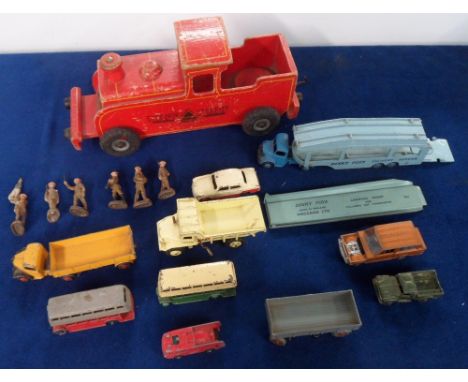 Toys, a selection of cars and other items to include Corgi, Lesney, Tri-ang, Dinky etc. to include Corgi James Bond Aston Mar