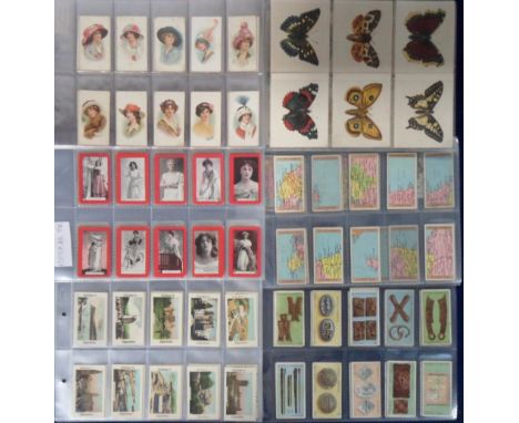 Cigarette cards, a large collection of approx. 1,800 cards in sleeves, mostly part sets & odds, many different issuers & seri