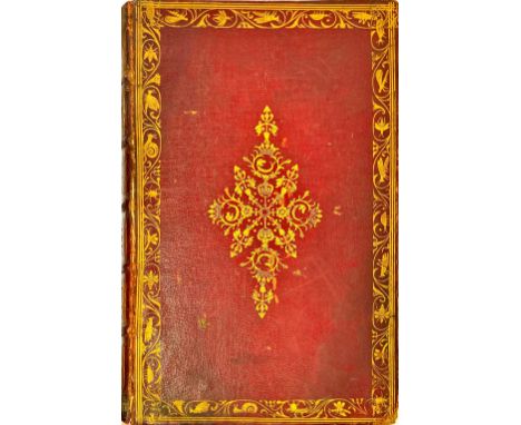 Rare Tooled Gilt 18th Century BindingRiccoboni (Lewis) An Historical and Critical Account of the Theatres in Europe, Viz. The