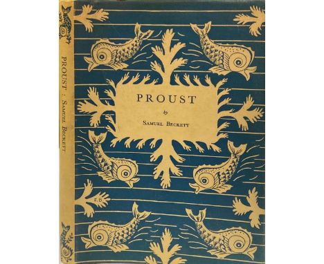 Fine Copy of First EditionBeckett (Samuel) Proust, 8vo, L. (Chatto and Windus) 1931, hf. title, First Edn., cream decorated c