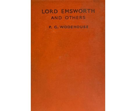 Two Rare First EditionsWodehouse (P G)  Lord Emsworth and Others (Herbert Jenkins 1937) First Edn. Near v.g. in original red 
