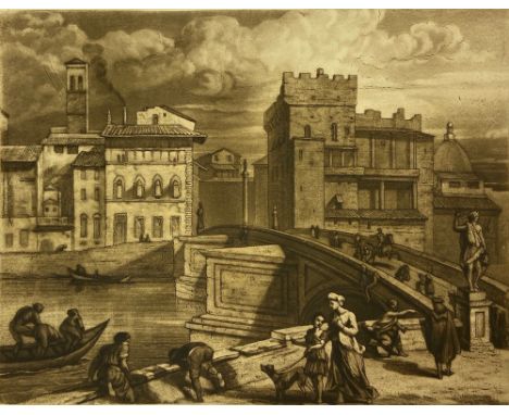 With Fine Sepia PlatesBury (Lady Charlotte) The Three Great Sanctuaries of Tuscany, Valombrosa, Camaldoli, Laverna. Lg. oblon