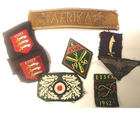 Mixed military related cloth badges. P&amp;P Group 1 (£14+VAT for the first lot and £1+VAT for subsequent lots) 