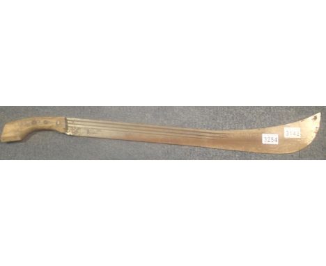 A large Martindale machete, blade L: 64 cm. P&amp;P Group 3 (£25+VAT for the first lot and £5+VAT for subsequent lots) 