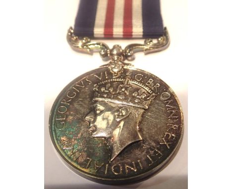 Museum quality replica WWII military medal, unnamed/no markings. P&amp;P Group 1 (£14+VAT for the first lot and £1+VAT for su