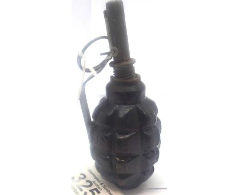 Inert Polish pineapple grenade. P&amp;P Group 1 (£14+VAT for the first lot and £1+VAT for subsequent lots) 