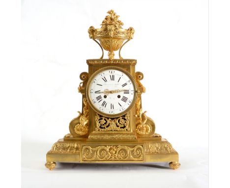 An Important French Ormolou Mantle Clock SEVENIER GOBE c1840 - H63cm