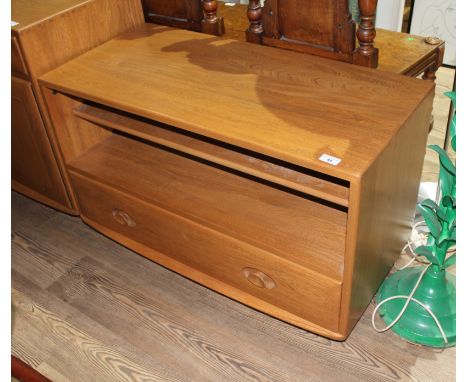 An Ercol light elm AV cabinet.  