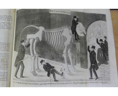 Books to include miscellaneous John Kay etching volumes, together with Crombie's Modern Athenians, 1882, etc (a lot - a/f)