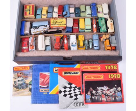 Collection of Matchbox Regular Wheel and Superfast models, thirty-eight various Regular Wheel models and over hundred and sev