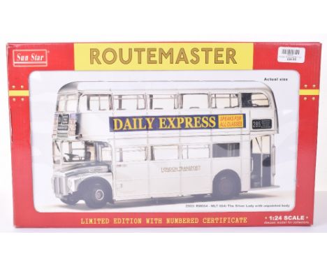 Sun Star 1:24 scale 2903: RM 664-WLT 664: The Silver Lady with unpainted body diecast model, with detailed interior, opening 