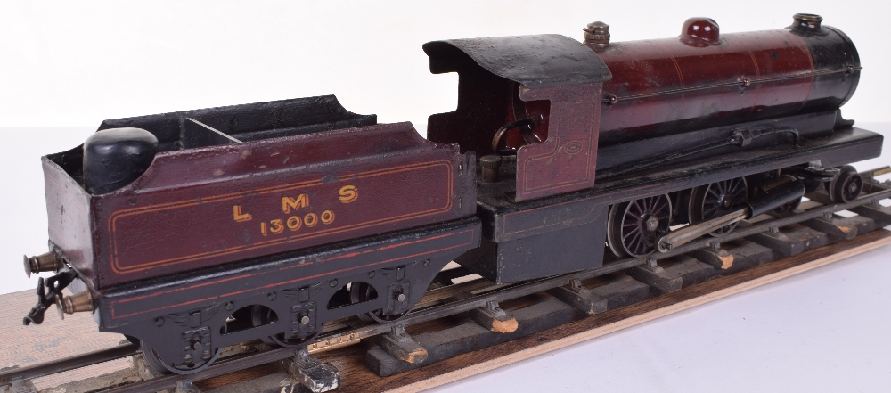 Bowman 0 gauge live steam 4-4-0 locomotive and LMS 13000 tender, model ...